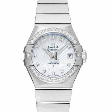  Omega Constellation Ladies 123.15.27.20.55.001 - Constellation Automatic Mother of pearl Dial Stainless Steel Ladies </h1> 