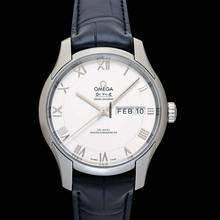 Thumbnail von Omega De Ville Hour Vision 433.13.41.22.02.001 - De Ville Automatic Silver Dial Stainless Steel Men's Watch </h1>