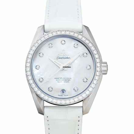  Omega Seamaster Aqua Terra 231.18.39.21.55.001 - Aqua Terra Automatic White Dial Stainless Steel Ladies Watch </h1> 