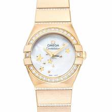 Thumbnail von Omega Constellation Quartz 123.55.24.60.05.002 - Constellation Quartz Mother of pearl Dial 18kt Yellow Gold Ladies Wa </h1>