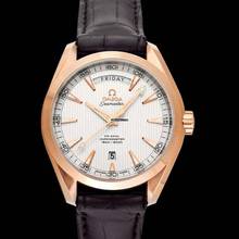 Thumbnail von Omega Seamaster Aqua Terra 231.53.42.22.02.001 - Seamaster Automatic Silver Dial 18kt Rose Gold Men's Watch </h1>