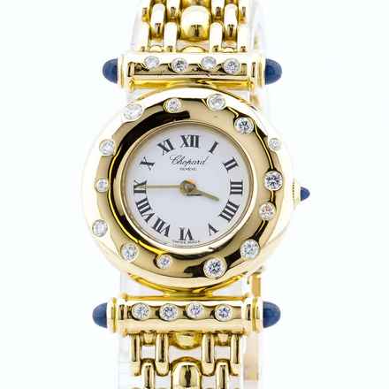  Copard Geneve Classic 18K Gold 9151 Quarz Edelstein u. Diamantbesatz Ø 23 mm </h1> 