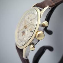 Thumbnail von Doxa Wyler Incaflex Chronograph full Calendar Vollkalender Valjoux 88 ULTRA RARE