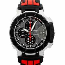 Thumbnail von Tissot T-Race T048.427.27.061.00 - T-Sport T-Race Motogp Chronograph Automatic Grey Dial Black and Red R </h1>