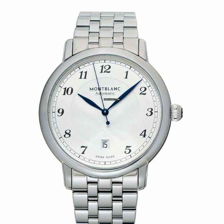  Montblanc Star 117324 - Star Legacy Automatic White Dial Stainless Steel Men's Watch </h1> 