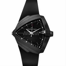 Thumbnail von Hamilton Ventura H24604330 - Ventura Quartz Black Dial Stainless Steel Men's Watch </h1>