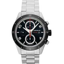Thumbnail von Montblanc Timewalker 116097 - TimeWalker Automatic Black Dial Stainless Steel Men's Watch </h1>