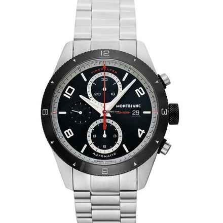  Montblanc Timewalker 116097 - TimeWalker Automatic Black Dial Stainless Steel Men's Watch </h1> 