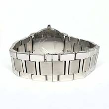 Thumbnail von Cartier Ronde Solo de Cartier Date 36mm Quartz Steel 1TCW DIAMOND Watch </h1>