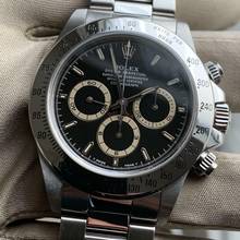 Thumbnail von Rolex Daytona 16520 by Patrizzi U63 Series black dial Full Set 1998’s </h1>
