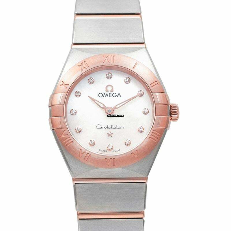 Omega Constellation 131.20.25.60.55.001 - Constellation Manhattan Quartz 25 mm Quartz White Mother Of Pearl Di </h1>