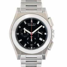 Thumbnail von Gucci Pantheon YA115235 - Pantheon Quartz Black Dial Stainless Steel Men's Watch </h1>