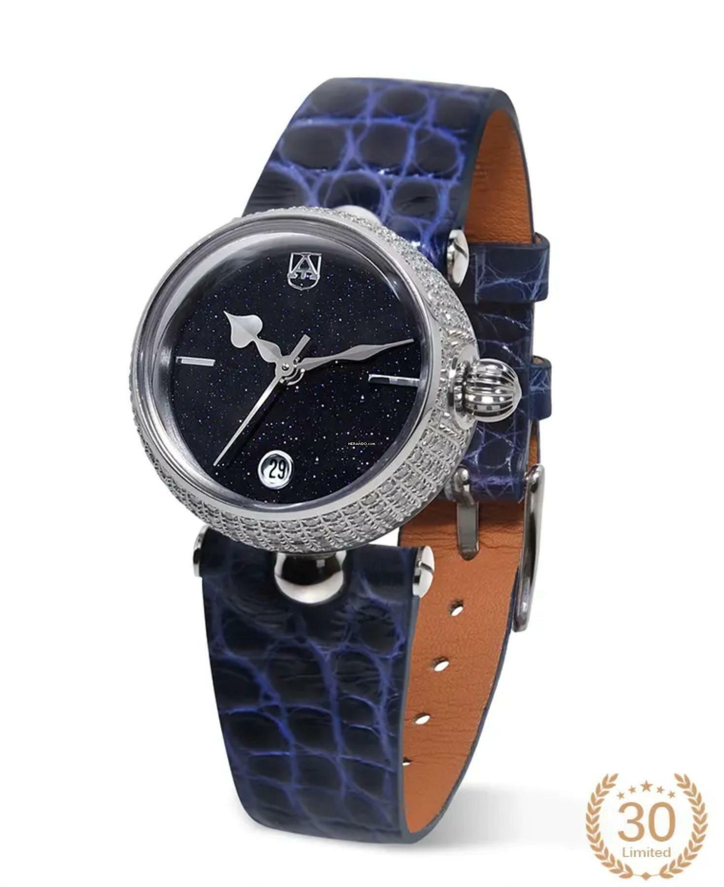 Alexander Shorokhoff SHAR Die erste absolut runde Armbanduhr; Weltneuheit Limited 30 pieces