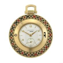 Thumbnail von Longines Roulet Pocket Watch solid gold Bj.1940 </h1>