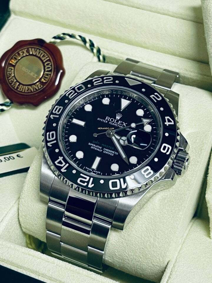 Thumbnail von Rolex GMT-Master II NEW/NOS & LC100 - 04/2010 - FULL SET