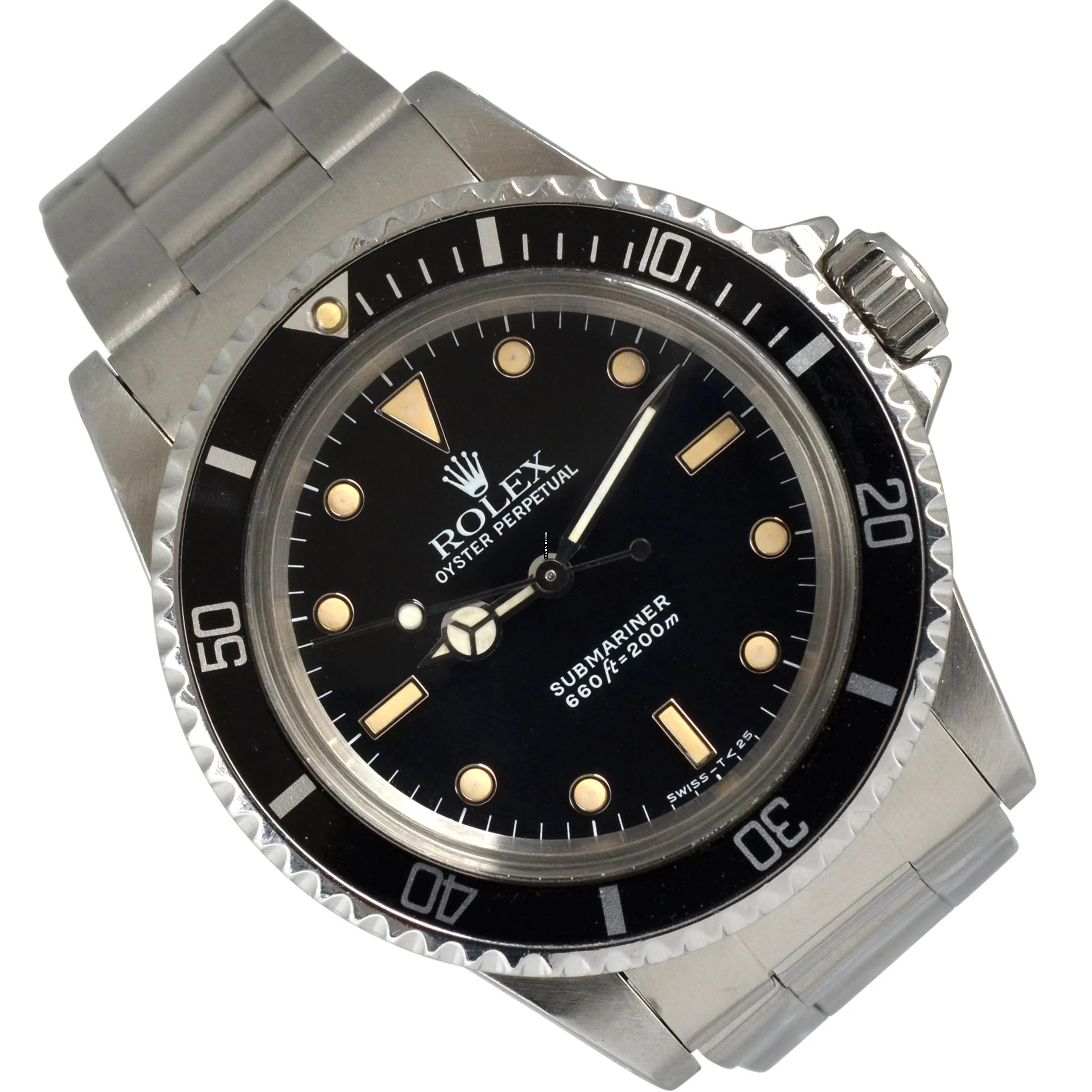 Rolex Submariner (No Date) 5513 No date Tritium dial Full Set 1988’s