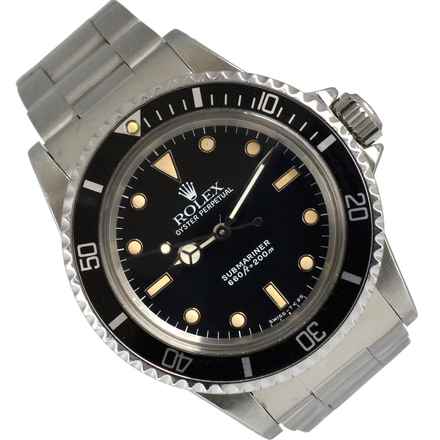  Rolex Submariner (No Date) 5513 No date Tritium dial Full Set 1988’s  