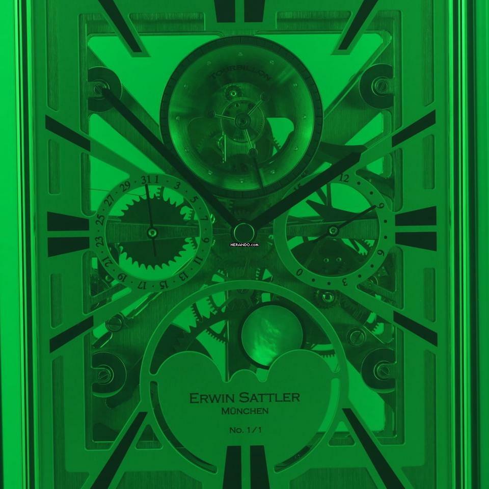 Thumbnail von Erwin Sattler Opus Tourbillon Green - Unique Piece 1-1 </h1>
