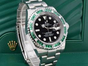 Thumbnail von Rolex Submariner Date 116610ln Emeralds Bezel
