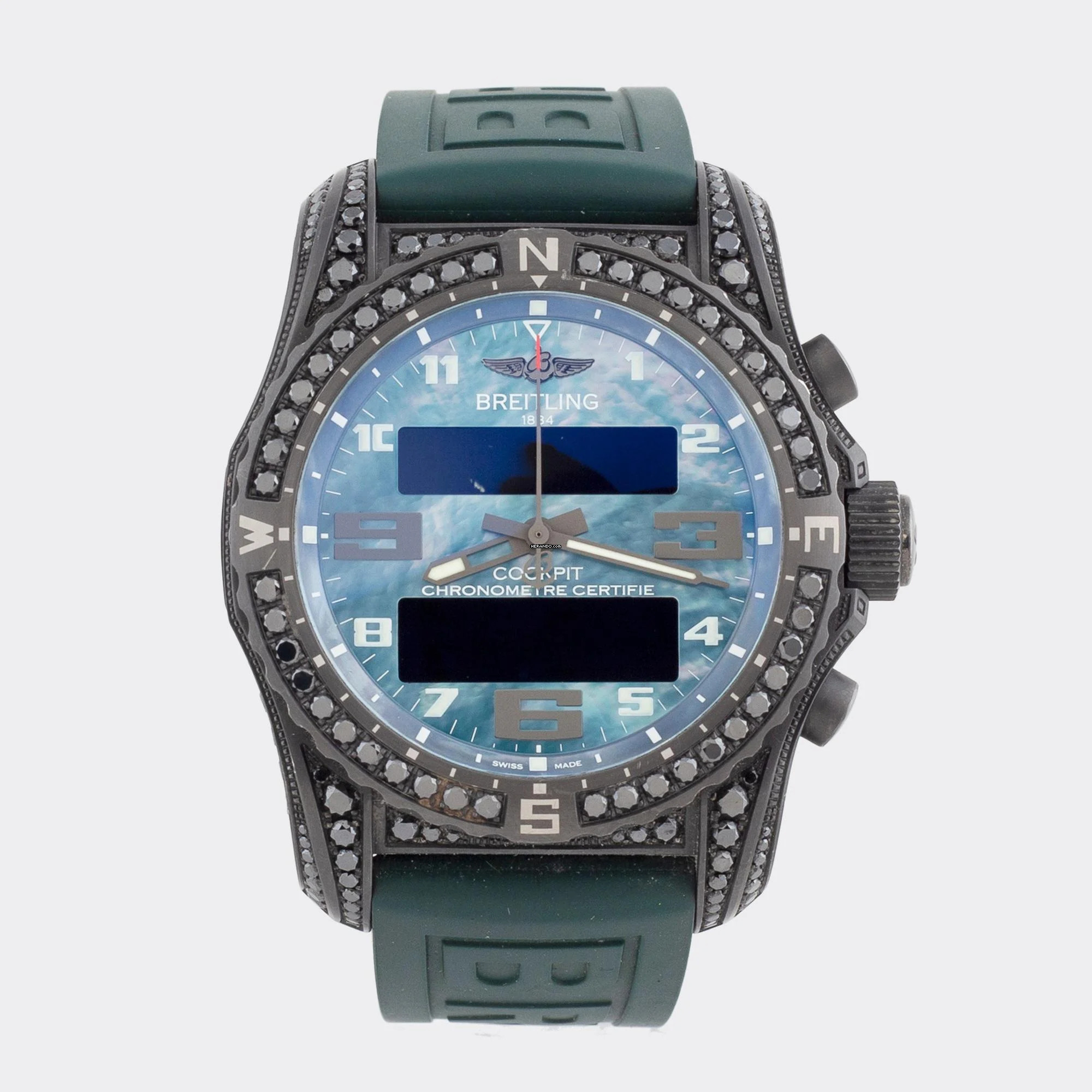  Breitling Cockpit B50 Night Mission Diamondworks 