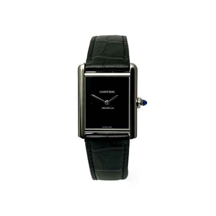  Cartier Tank Must Black Cartier LM Edelstahl </h1> 