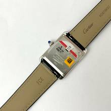 Thumbnail von Cartier Tank Must Black Cartier LM Edelstahl </h1>