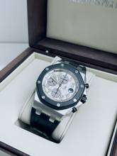 Thumbnail von Audemars Piguet Royal Oak Offshore Chronograph 2011 - Silver/White - EU Full Set