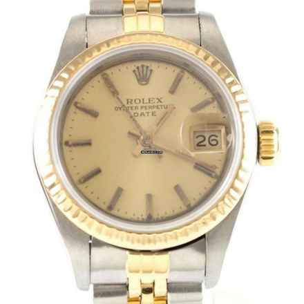  Rolex Lady-Datejust Date Lady gebraucht Edelstahl/Gold Automatik Ref. 69173 </h1> 