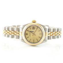 Thumbnail von Rolex Lady-Datejust Date Lady gebraucht Edelstahl/Gold Automatik Ref. 69173 </h1>