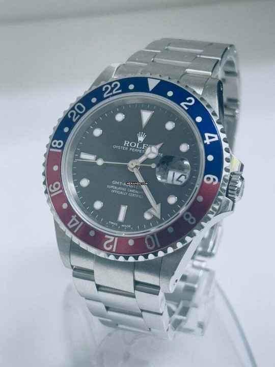  Rolex GMT-Master II PEPSI - 2000 - JUST PERFECT - ROLEX Box & 2023 NEW Service 