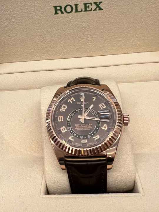 Rolex Sky-Dweller  Rosegold Fullset
