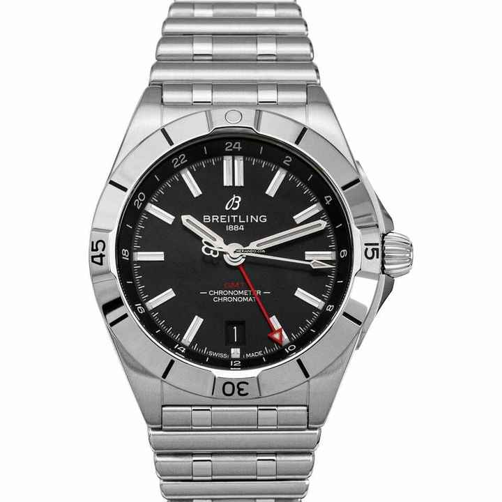  Breitling Chronomat A32398101B1A1 - Chronomat Automatic Black Dial Stainless Steel Men's Watch </h1> 