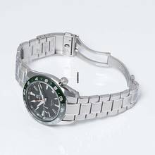 Thumbnail von Seiko GS SBGE257 - 9R Spring Drive GMT Stainless Steel </h1>