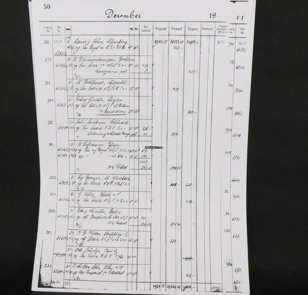 Thumbnail von A. Lange & Söhne Glashütte 1A Taschenuhr 18KT. Inkl. Stammbuchauszug SAMMLERZUSTAND