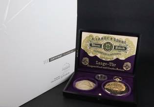 Thumbnail von A. Lange & Söhne Glashütte 1A Taschenuhr 18KT. Inkl. Stammbuchauszug SAMMLERZUSTAND