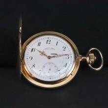 Thumbnail von A. Lange & Söhne Glashütte 1A Taschenuhr 18KT. Inkl. Stammbuchauszug SAMMLERZUSTAND