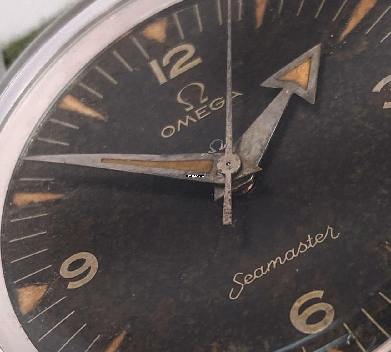 Thumbnail von Omega Seamaster Railmaster Broad Arrow Seamaster Railmaster 2914 Vintage PAF Pakistani Air Force Chocolate Dial EXTRACT Investment Grade 2914