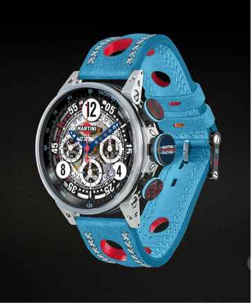  B.R.M V12-44 Martini Racing V12 Skeleton Blue Chronograph 10 pieces limited 
