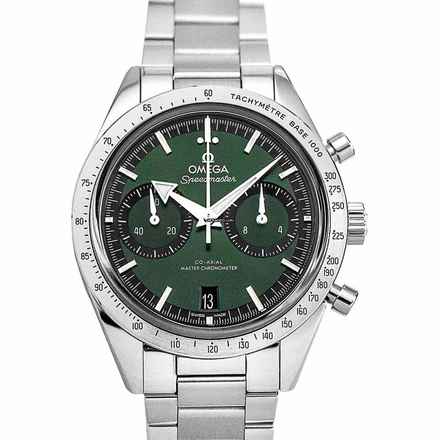  Omega Speedmaster 332.10.41.51.10.001 - Speedmaster Hand Wind Green Dial Stainless Steel Men's Watch </h1> 
