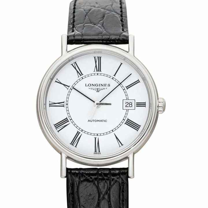  Longines Présence L49214112 - Presence Automatic White Dial Men's Watch </h1> 