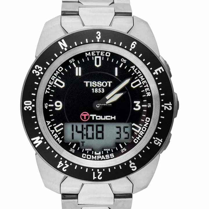  Tissot T-Touch Expert T013.420.44.057.00 - T-Touch Expert Bezel Inlay Bracelet </h1> 