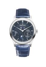 Thumbnail von Pequignet Paris Royale Day-Date Moonphase Black or Blue