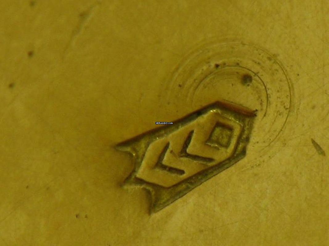 Thumbnail von 18kt 750 Gold Open Face Taschenuhr Viertel-repetition </h1>