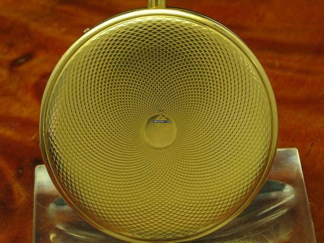 Thumbnail von 18kt 750 Gold Open Face Taschenuhr Viertel-repetition </h1>
