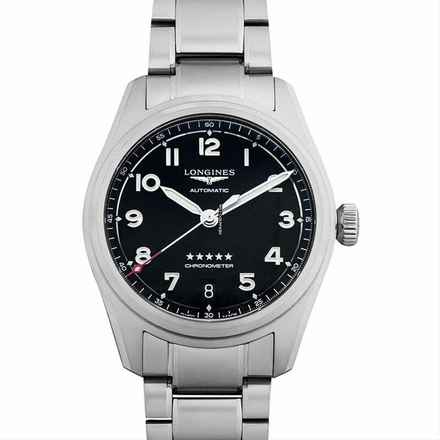 Longines Spirit L34104536 - Longines Spirit Automatic Black Dial Stainless Steel Men's Watch </h1> 