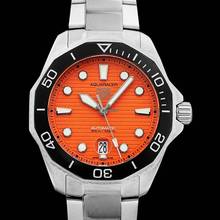 Thumbnail von TAG Heuer Aquaracer WBP201F.BA0632 - Aquaracer Automatic Orange Dial Stainless Steel Men's Watch </h1>