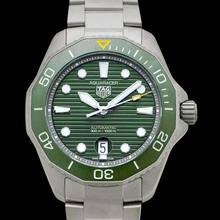 Thumbnail von TAG Heuer Aquaracer WBP208B.BF0631 - Aquaracer Automatic Green Dial Titanium Men's Watch </h1>