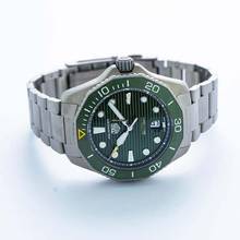 Thumbnail von TAG Heuer Aquaracer WBP208B.BF0631 - Aquaracer Automatic Green Dial Titanium Men's Watch </h1>