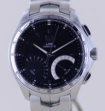 Thumbnail von TAG Heuer Link Quarz Calibre S Chronograph Regatta Countdown 1/10 Black Dial B+P </h1>