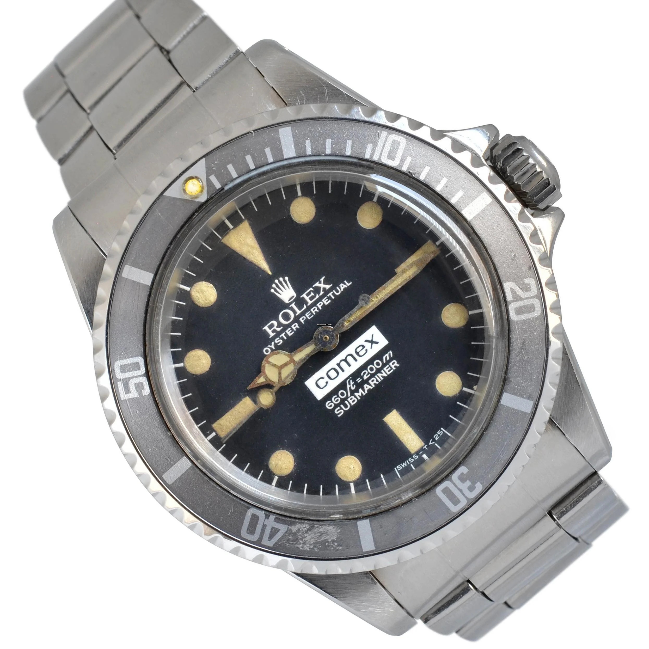 Rolex Submariner (No Date) 5514 Comex Service Official Rolex 1977's </h1>